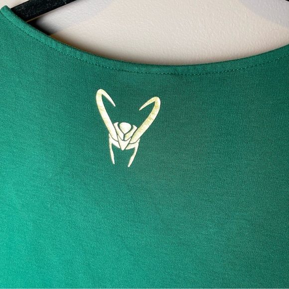 Torrid Marvel Comics Loki Hi-Lo Peplum Top 2X - Picture 8 of 11